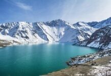 Elbalse el Yeso - Cajón de Maipo