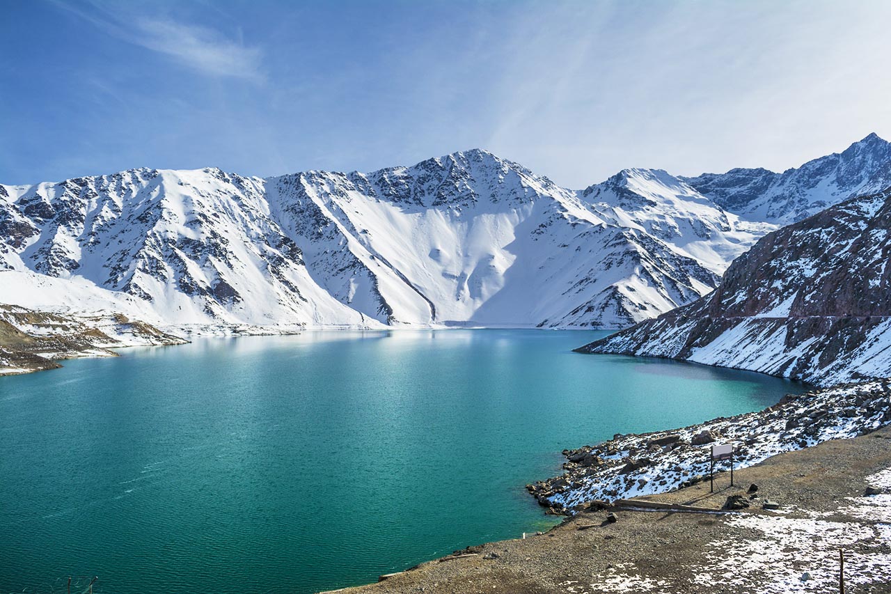 Elbalse el Yeso - Cajón de Maipo