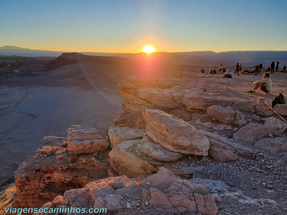 Pôr do Sol Pedra do Coiote - Atacama