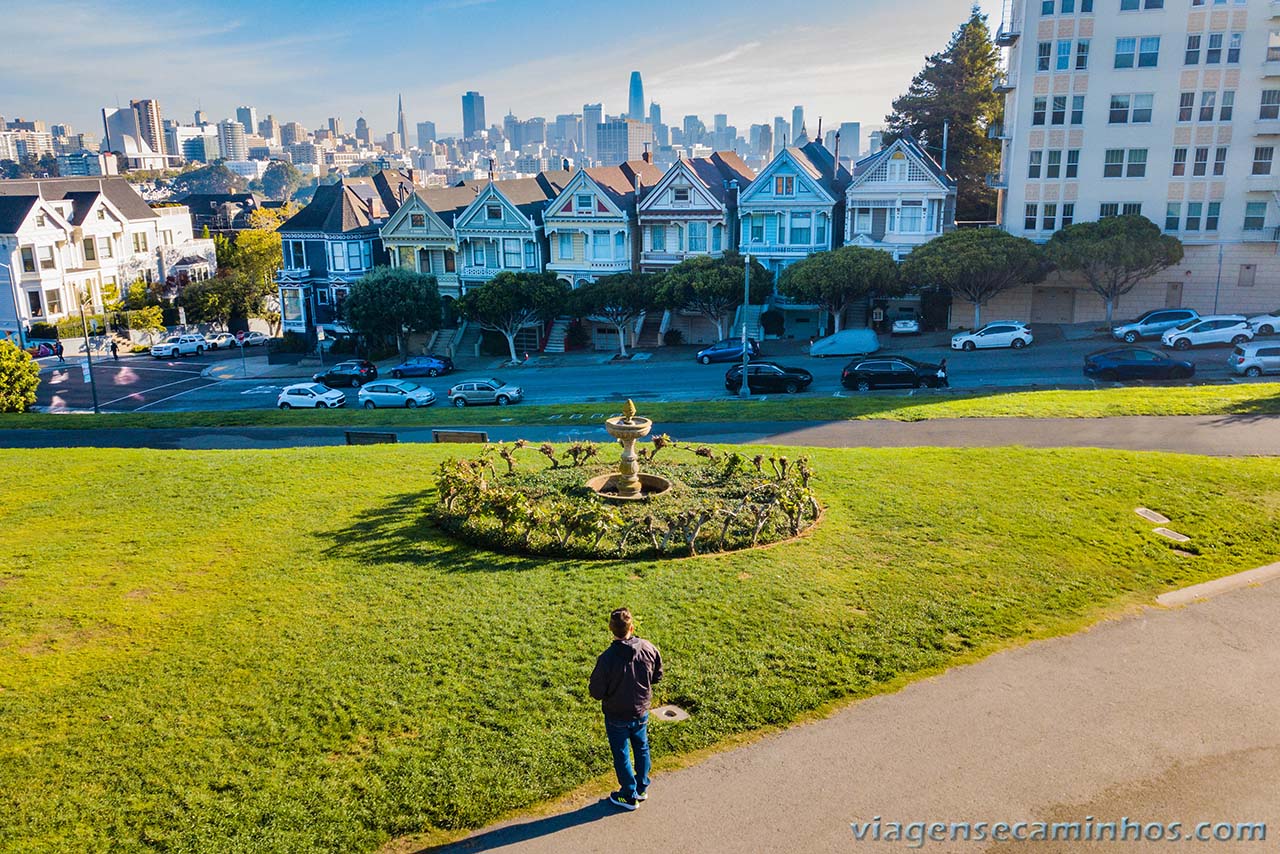 Alamo Square e Painted Ladies - São Francisco