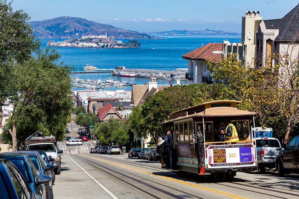 Bonde em San Francisco - Califórnia