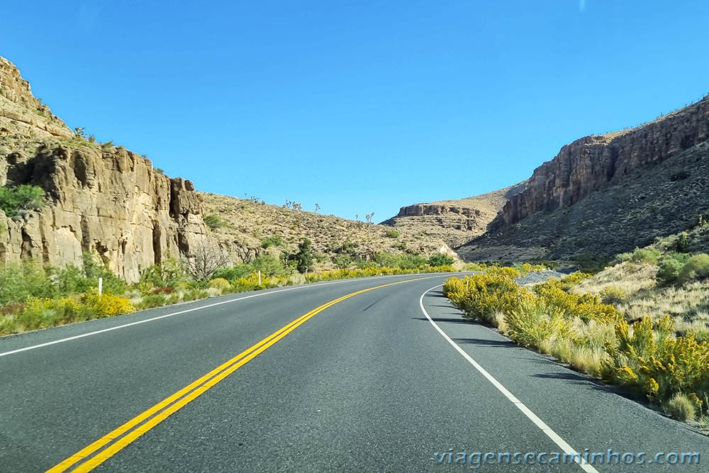 Como chegar ao Grand Canyon - Estrada de acesso