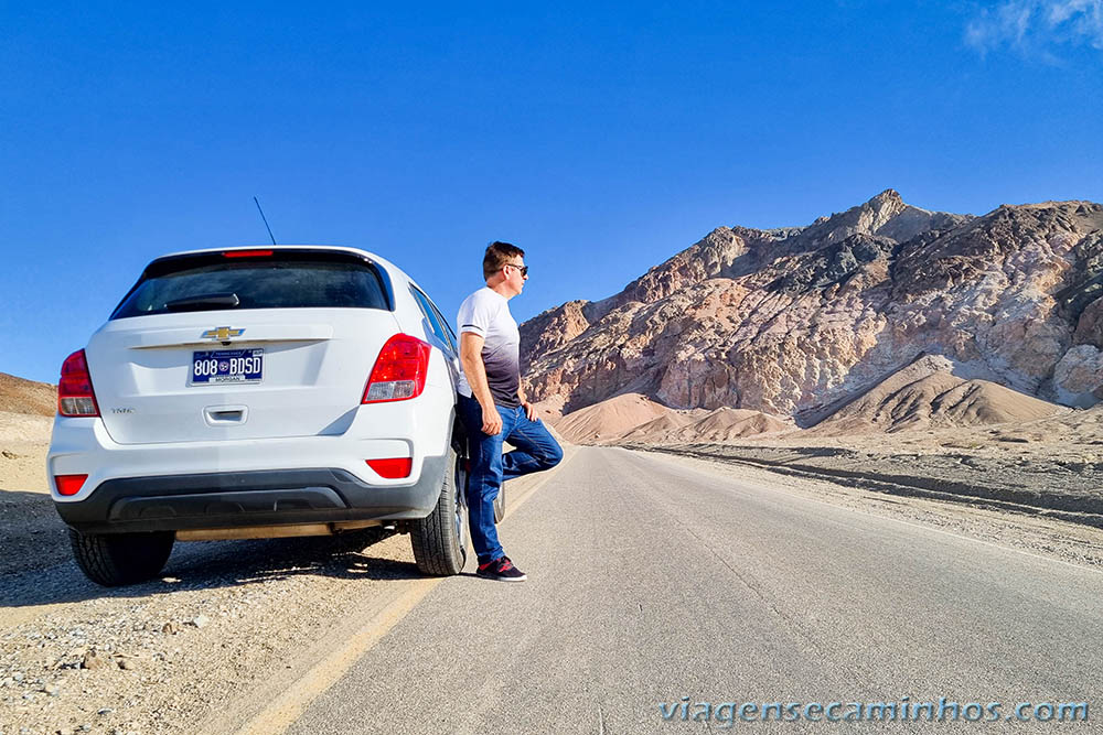 Dirigindo nos Estados Unidos - Death Valley