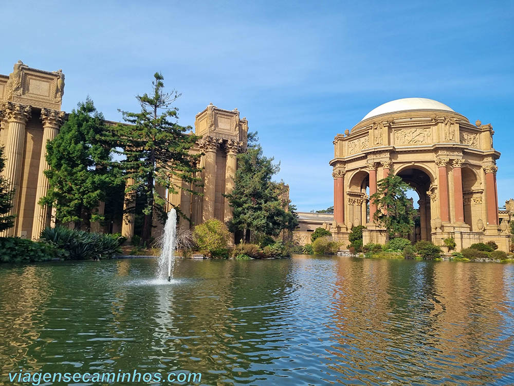 O que fazer em São Francisco - Palace of Fine Arts