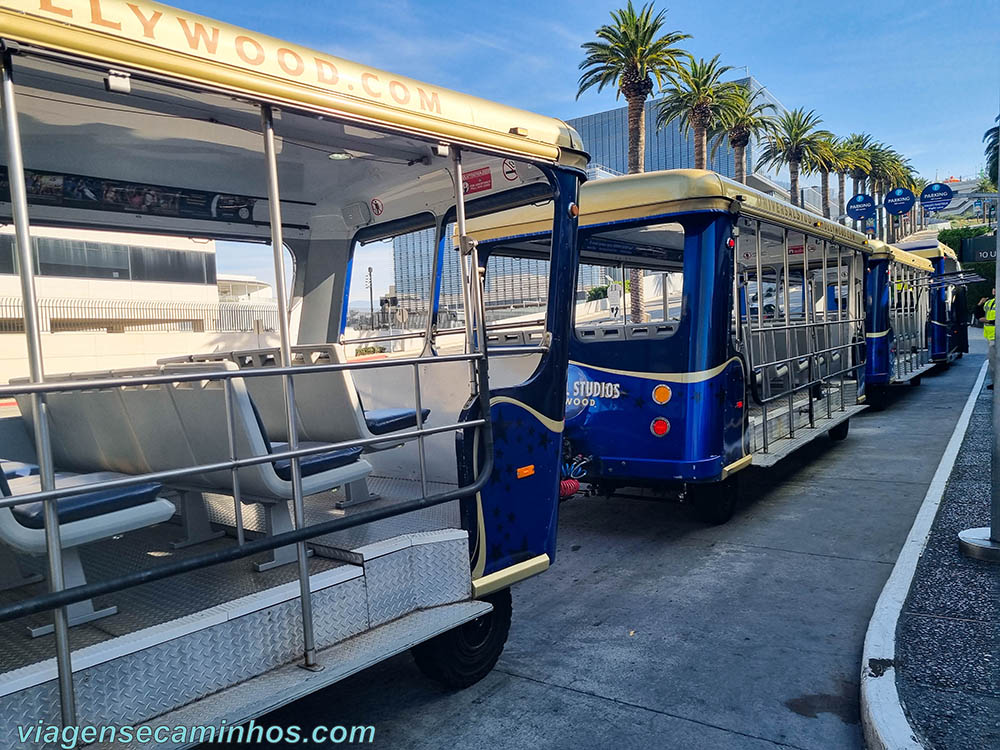 Transporte do Universal Studios Hollywood