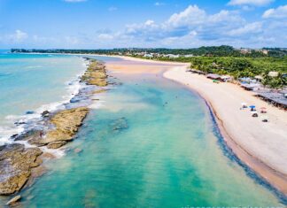 Praia Tabuba - Barra de Santo Antônio
