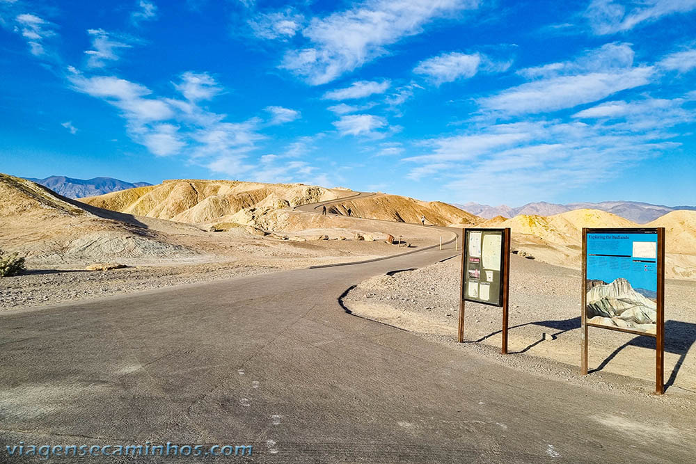 Death Valley National Park - Zabriskie point