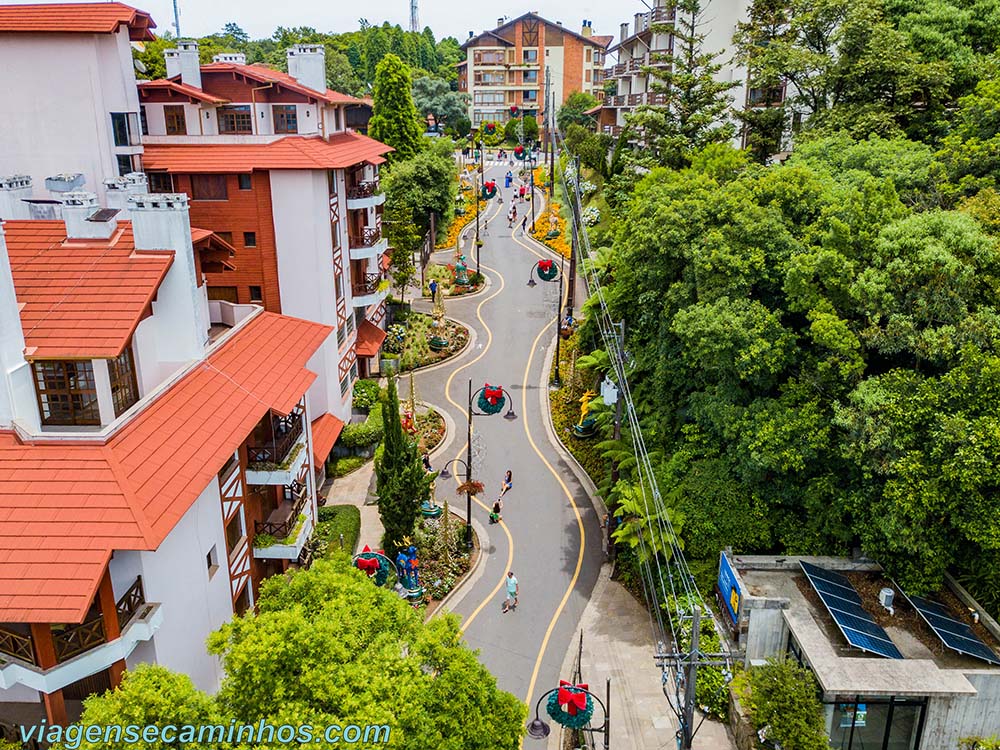 Rua Torta de Gramado