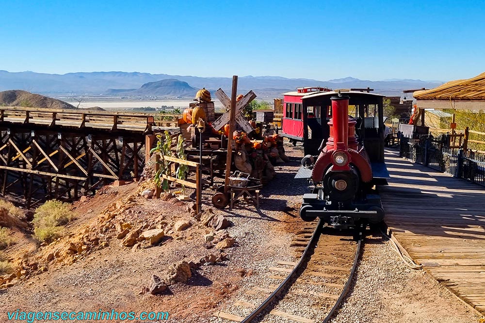 Trenzinho de Calico Ghost Town