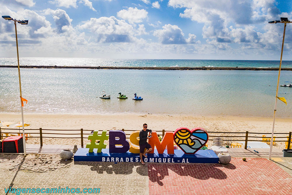 Letreiro de Barra de São Miguel