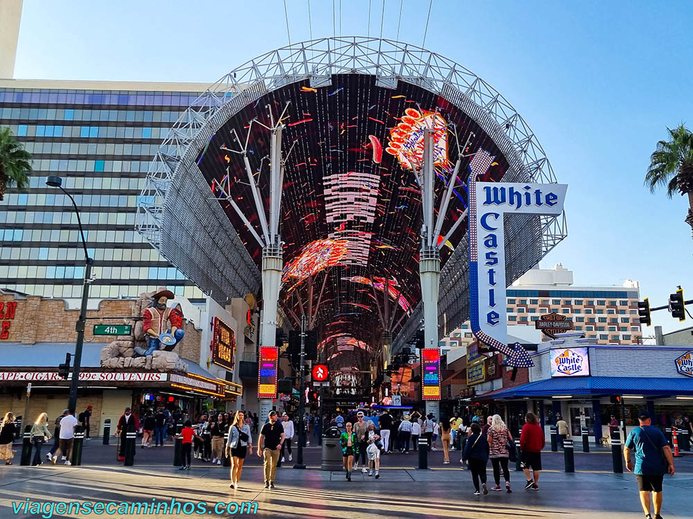 O que fazer em em Las Vegas - Freemont Street