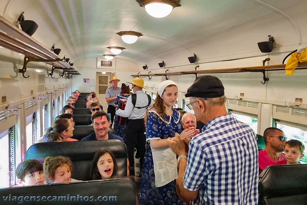 Passeio Maria Fumaça Trem do Vinho