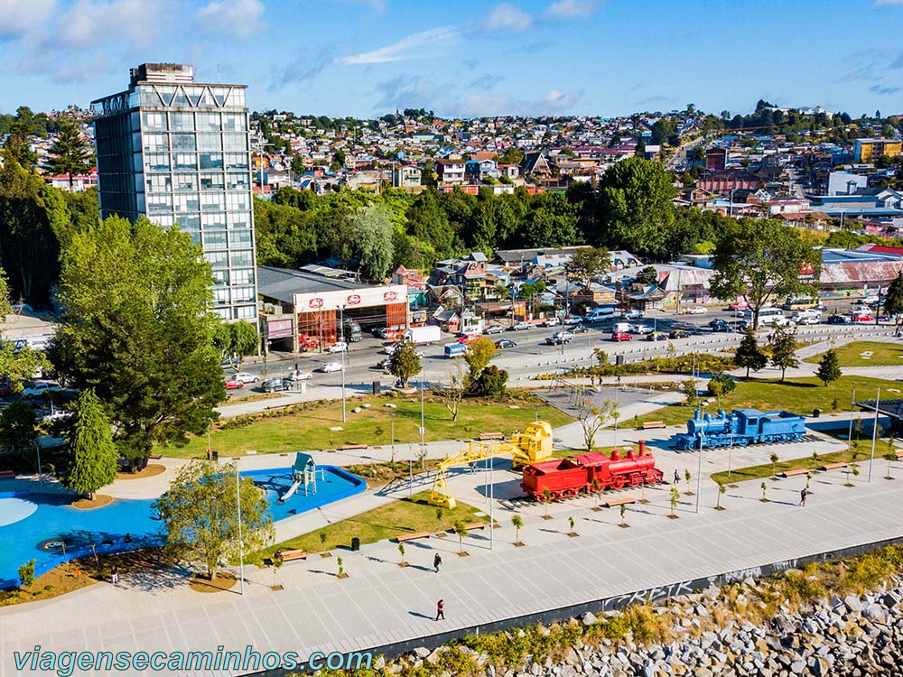 Puerto Montt - Plaza de los Trenes