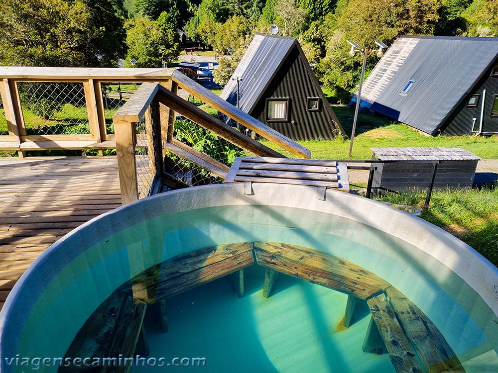 Cabanas nas Termas Aguas Calientes - Chile