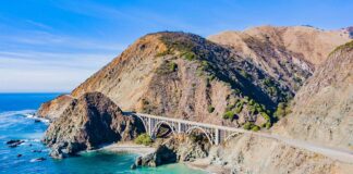 Big Creek Bridge - Big Sur - Highway 1 - Califórnia - EUA