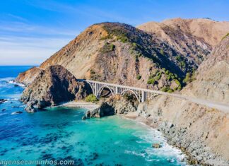 Big Creek Bridge - Big Sur - Highway 1 - Califórnia - EUA