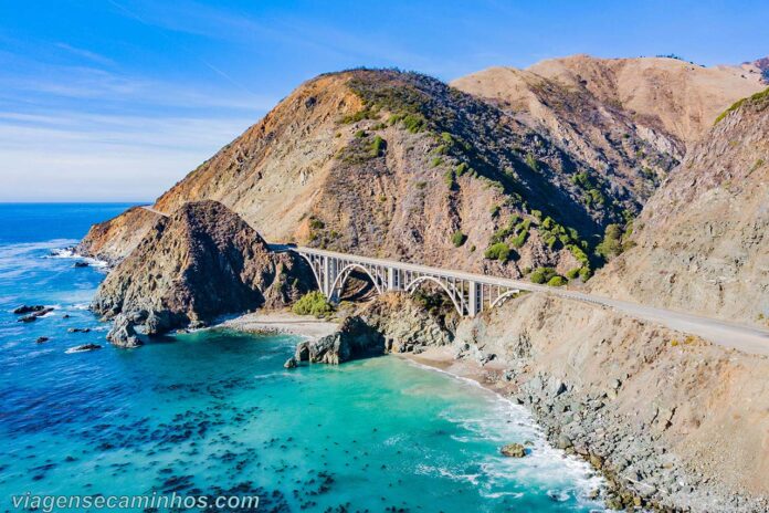 Big Creek Bridge - Big Sur - Highway 1 - Califórnia - EUA