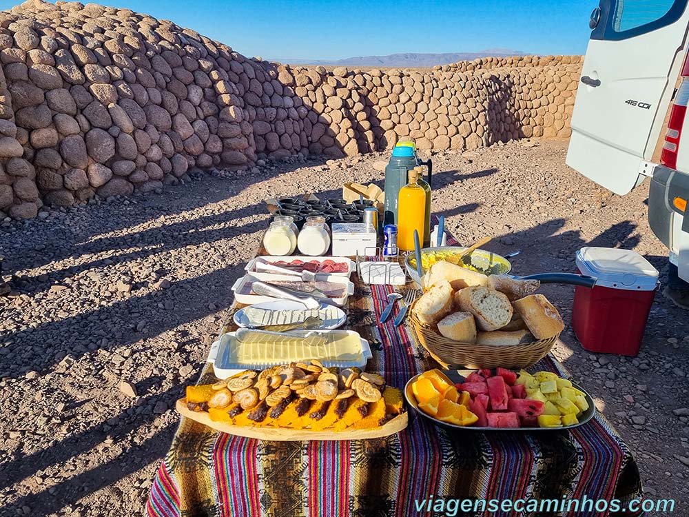 Café no Salar de Atacama