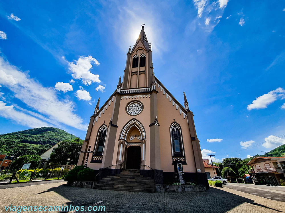 Igreja matriz de Santa Maria do Herval RS