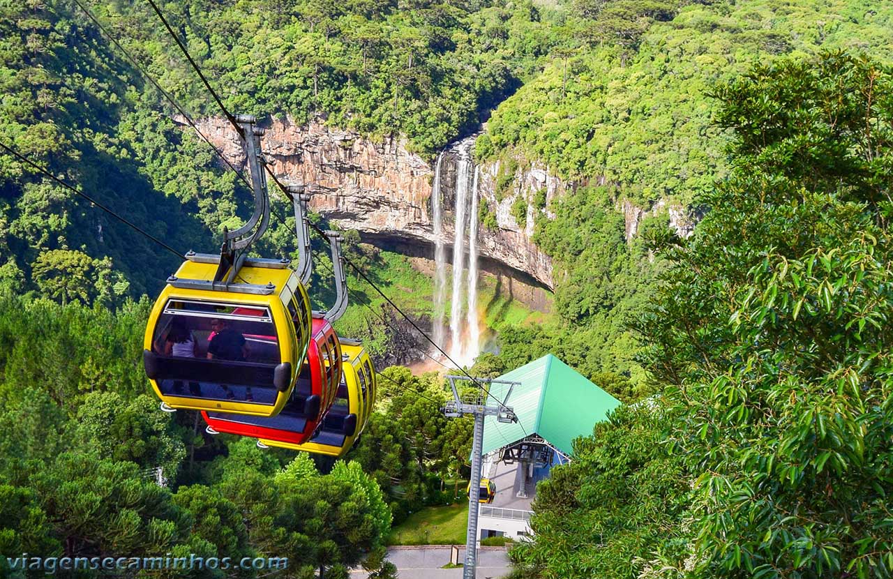 Melhores passeios de Gramado e Canela - Bondinhos Aéreos