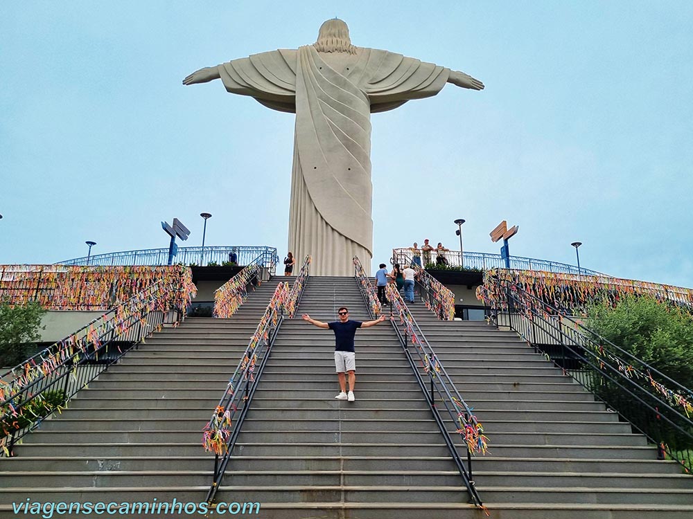 Escadaria do Cristo Protetor de Encantado