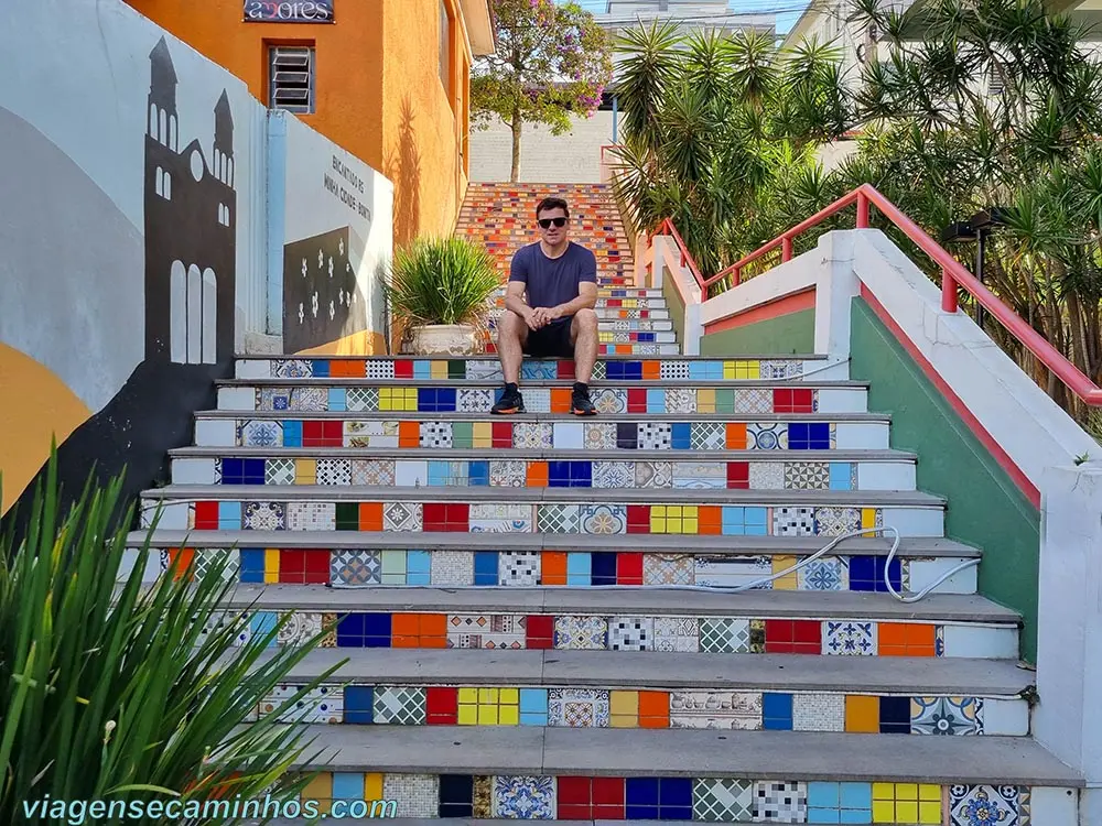 Escadaria dos Azulejos - Encantado RS