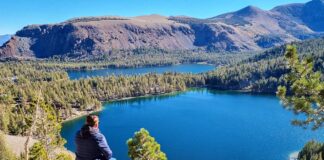 Mammoth Lakes - Lago George e Mary