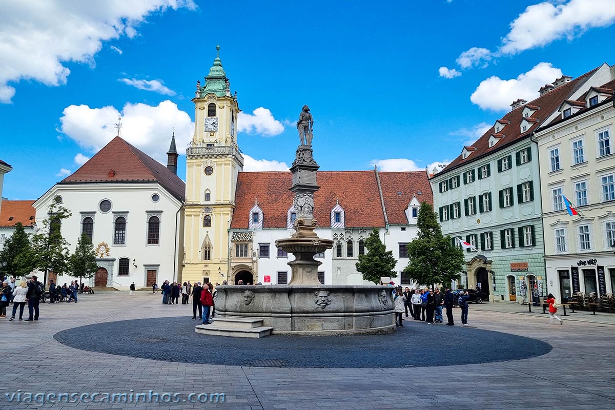 Bratislava - Praça Hlavné