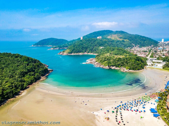 Melhores praias de Guarujá - Praia do Mar Casado