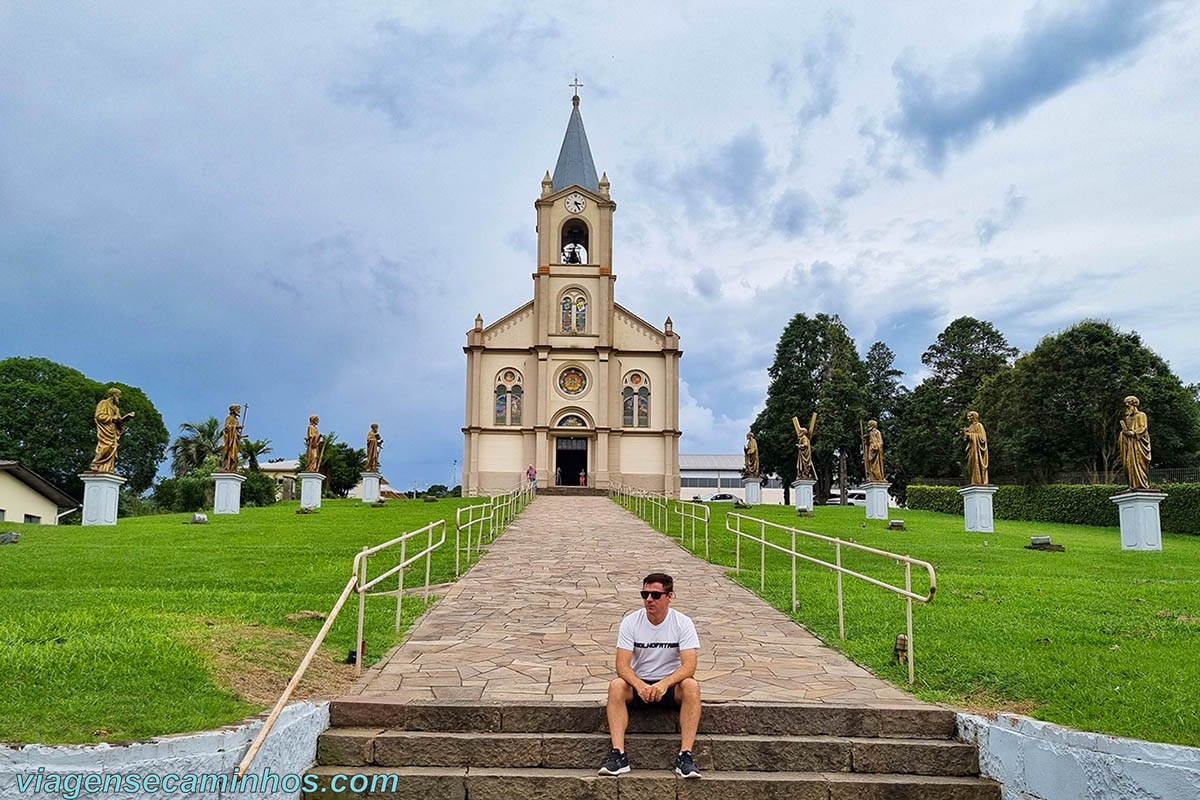 Igreja matriz de Ilópolis RS