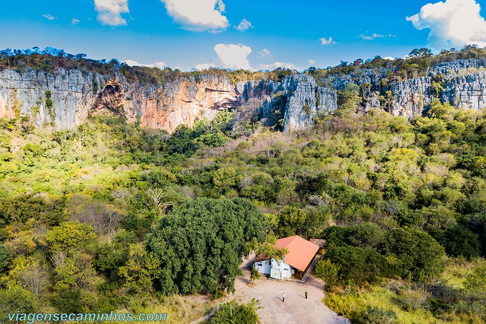 Parque Nacional Cavernas do Peruaçu - Centro de visitantes do Janelão