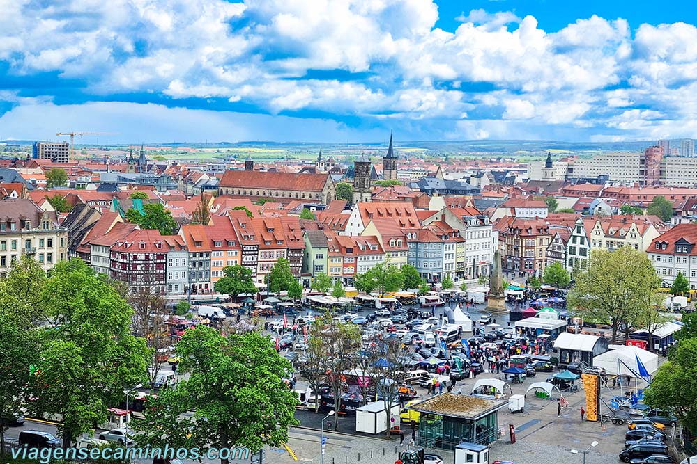 Centro histórico de Erfurt - Alemanha