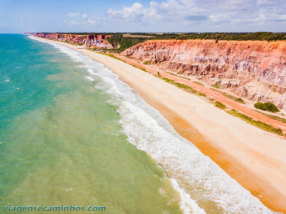 Falésias da Praia do Gunga - Alagoas