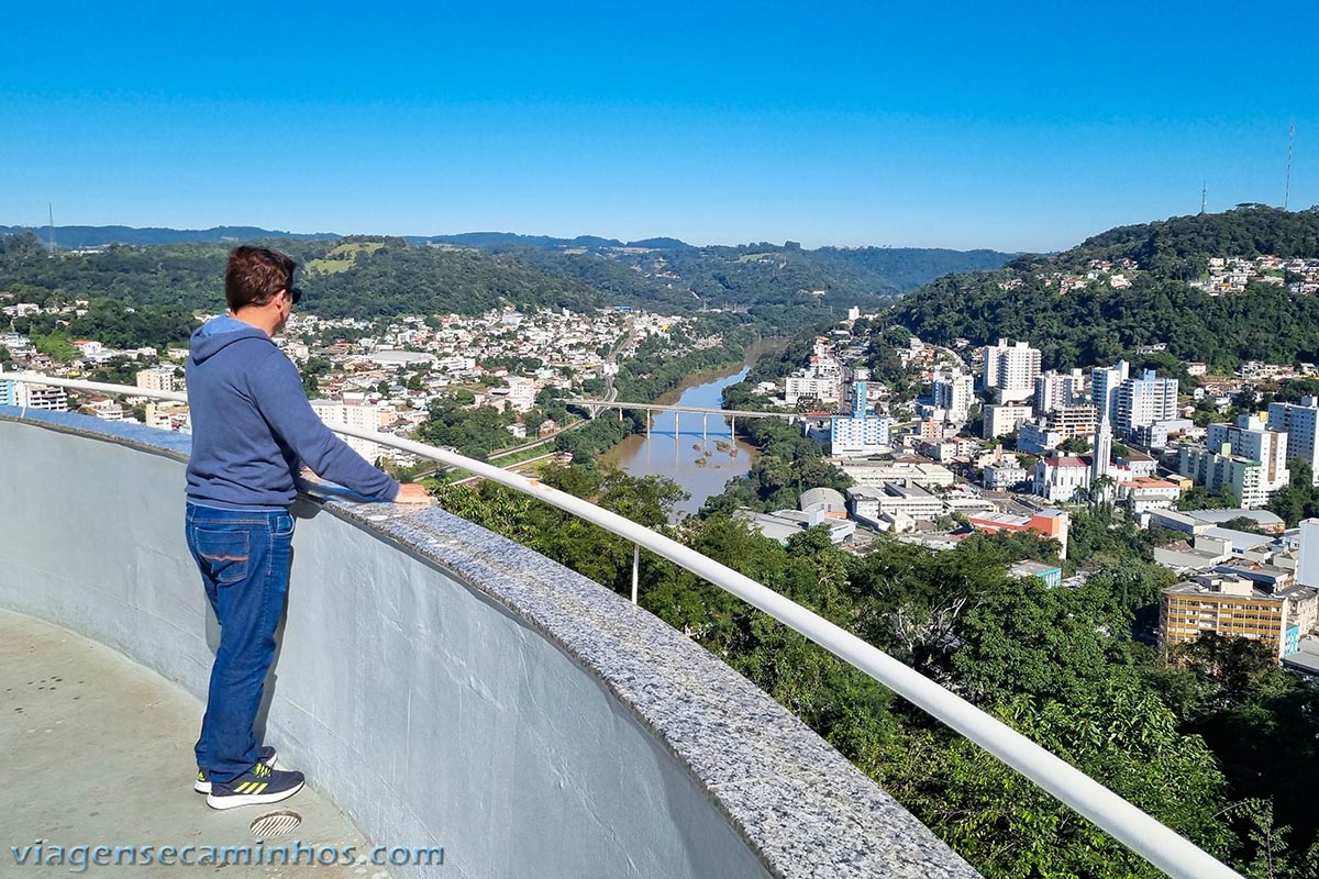 Joaçaba - Vista do Mirante do Frei Bruno