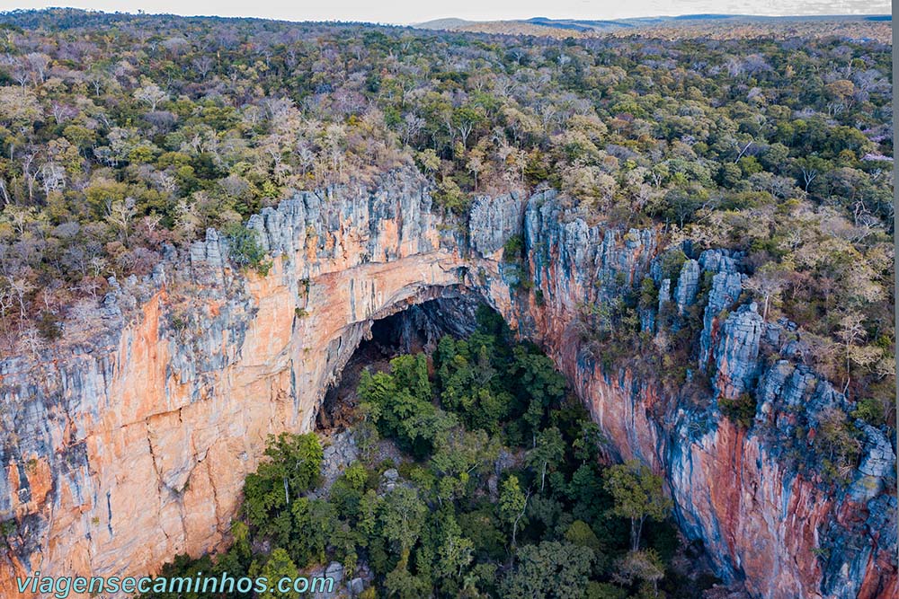 Parque Nacional Cavernas do Peruaçu - Gruta do Janelão