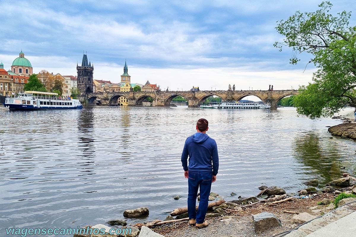 Rio Moldava - Praga - República Tcheca