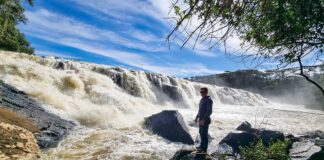 Salto Rio Correntes - Frei Rogério SC