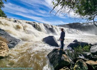 Salto Rio Correntes - Frei Rogério SC
