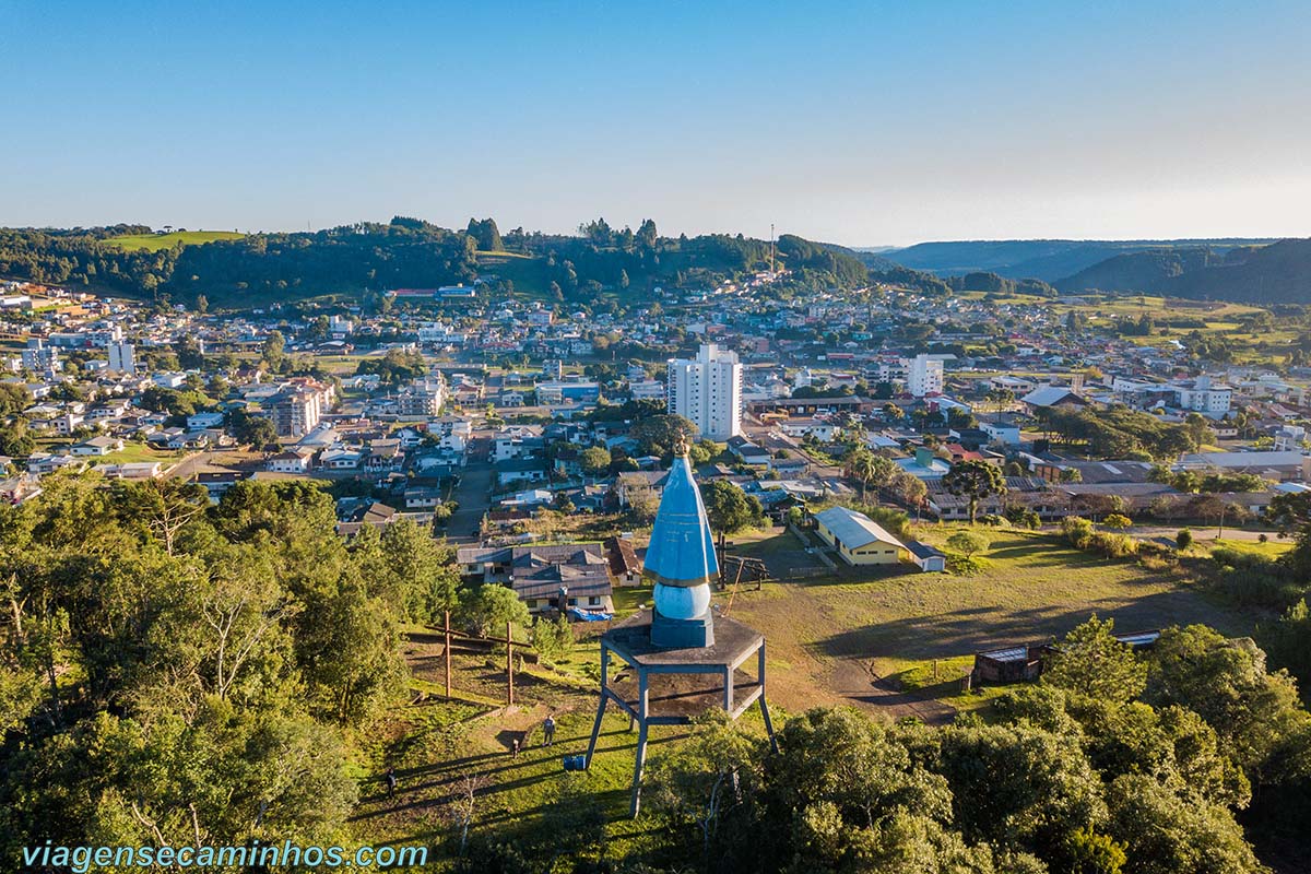 Estátua Nossa Senhora Aparecida - Ponte Serrada SC