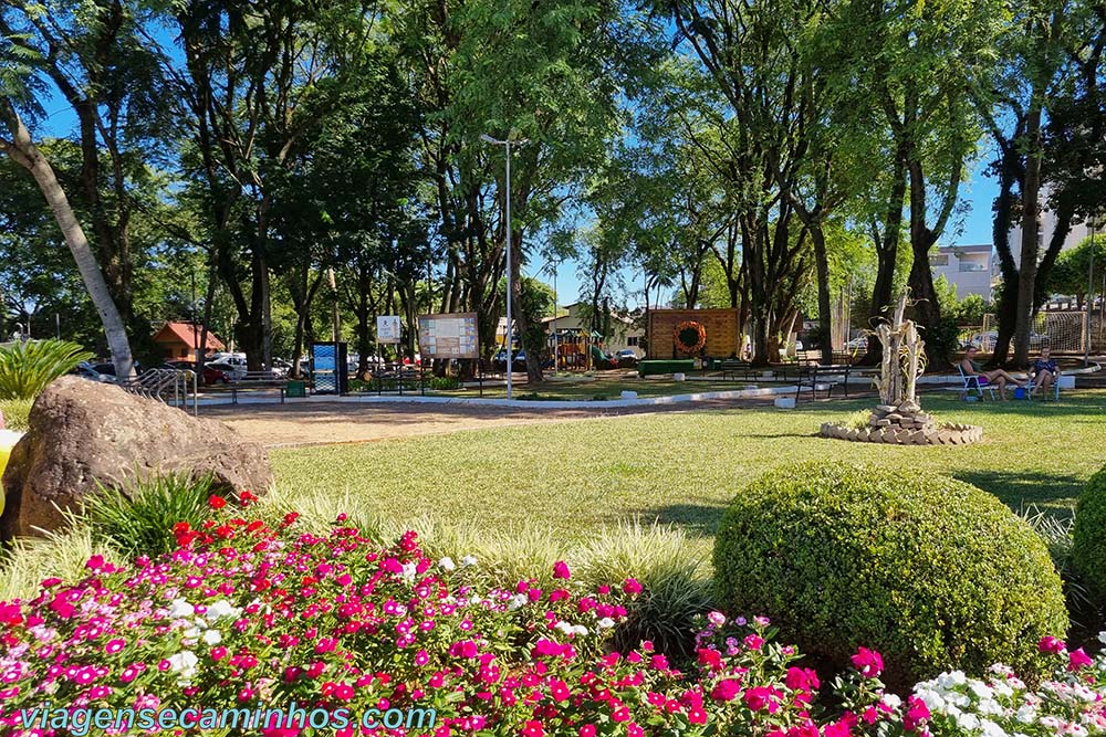Praça dos Pioneiros - Itapiranga SC