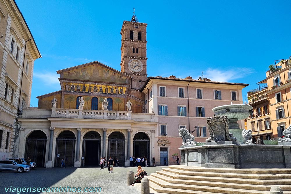 Basílica de Santa Maria em Trastevere - Roma