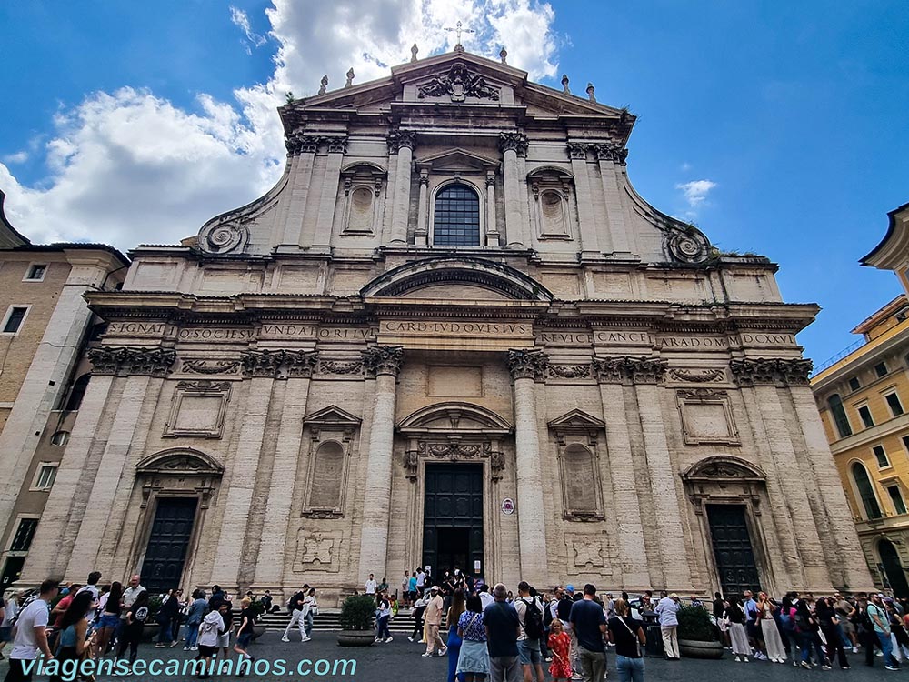 Igreja de Santo Inácio de Loyola - Roma