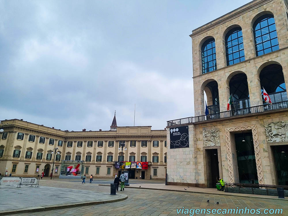 Museo del Novecento e Palácio Real - Milão