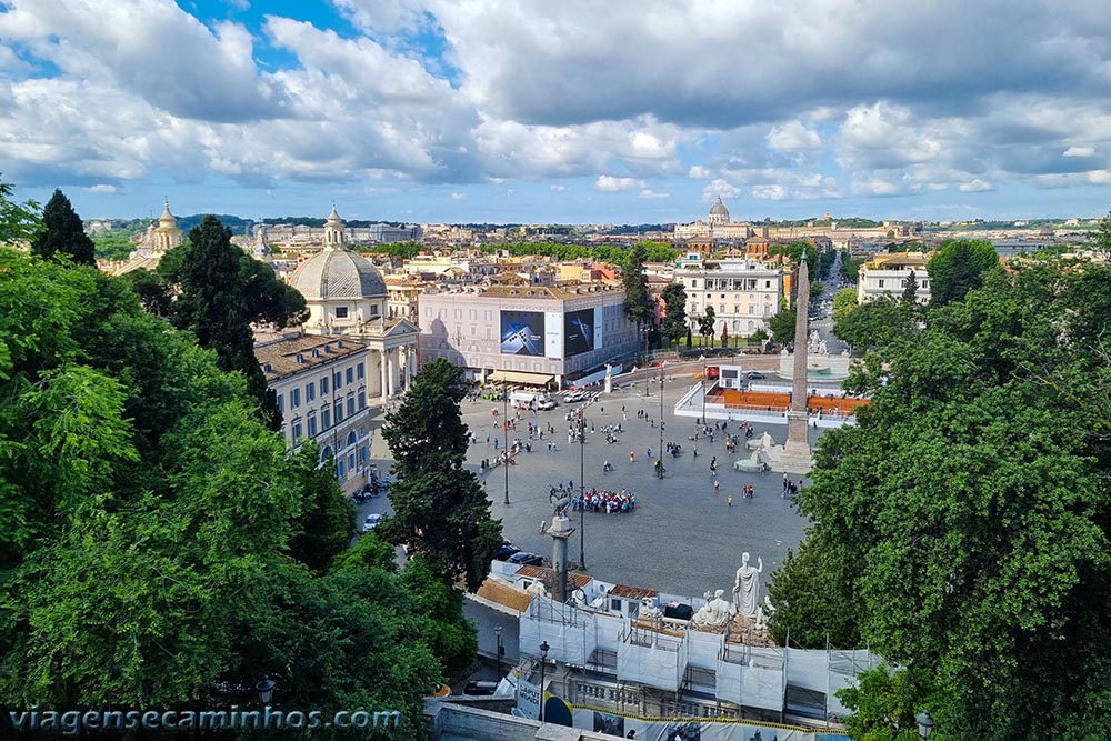 Mirante da Terazza del Pincio - Roma