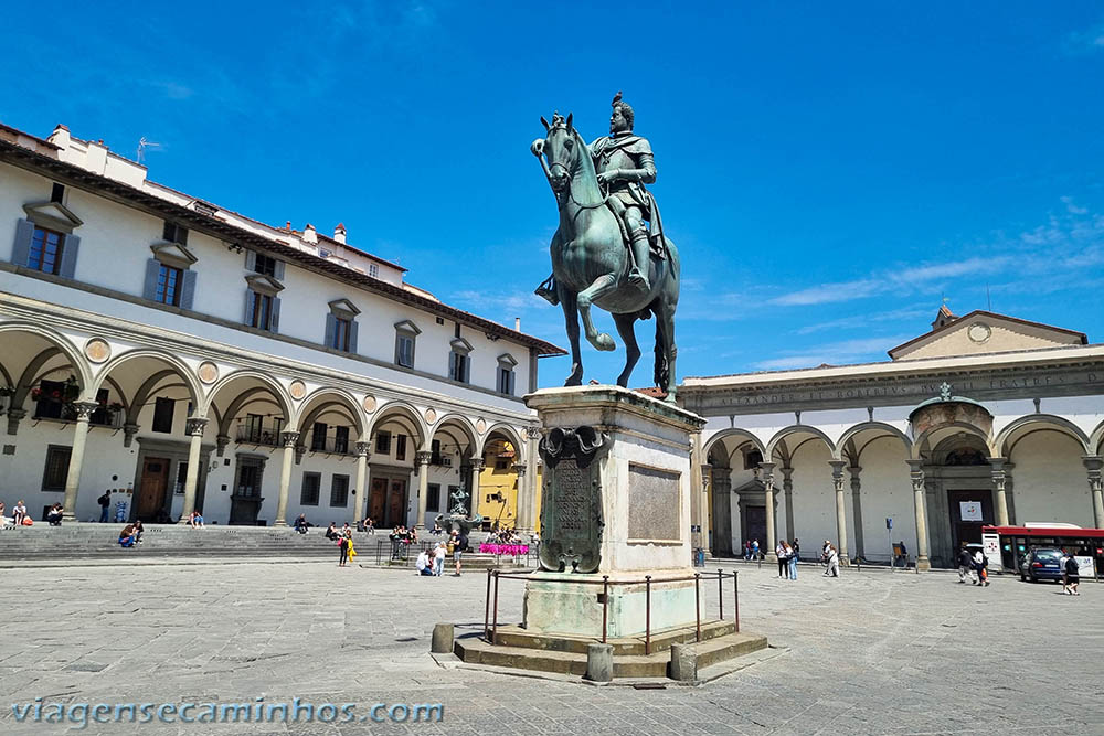 Florença - Piazza della Santissima Annunziata