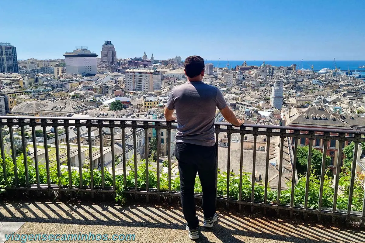O que fazer em Gênova - Belvedere Castelletto