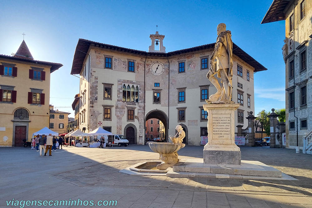 O que fazer em Pisa - Piazza dei Cavalieri