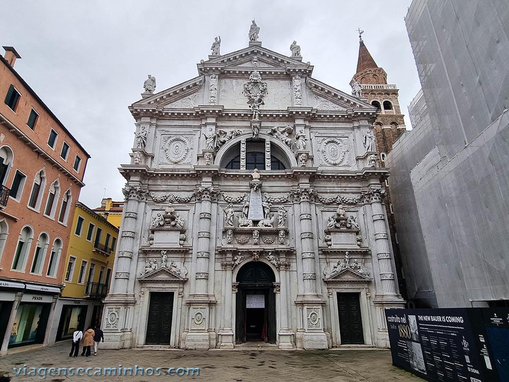 O que fazer em Veneza - Igreja de São Moisés