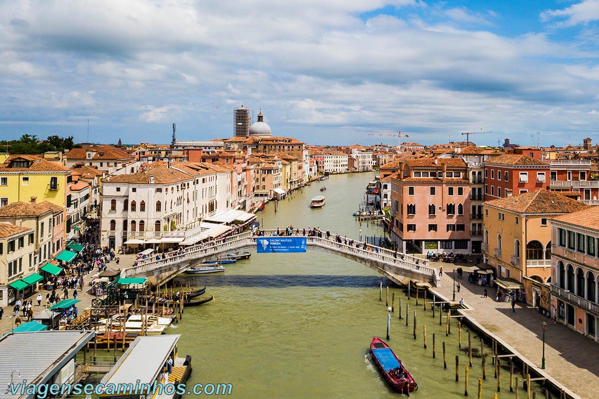Veneza - Grande Canal e Ponte dos Descalços