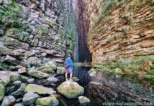 Cachoeira da Fumacinha: como é a trilha da mais incrível cachoeira da Chapada Diamantina Chapada Diamantina - Cachoeira da Fumacinha